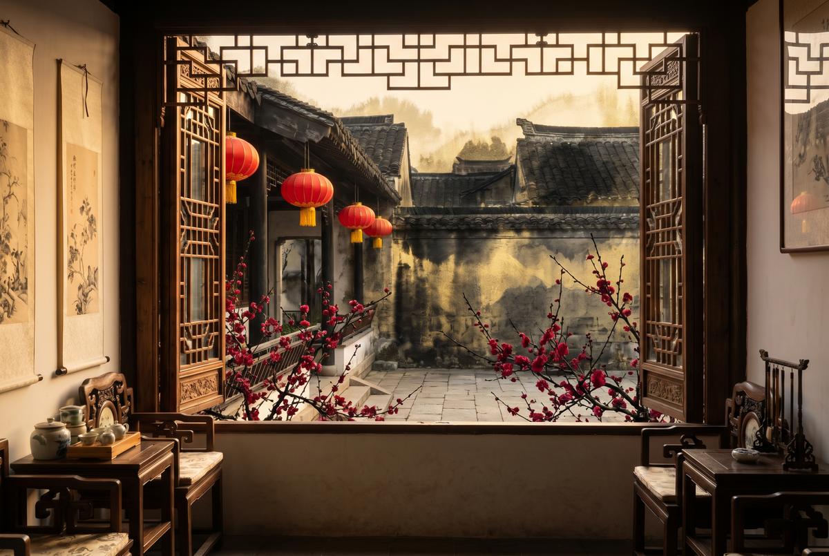 17C国风美学 - 古建庭院意境 - rutnlss.cn